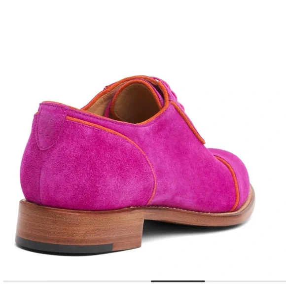 Office of Angela Scott Fuschia Oxfords - Picture 3 of 13